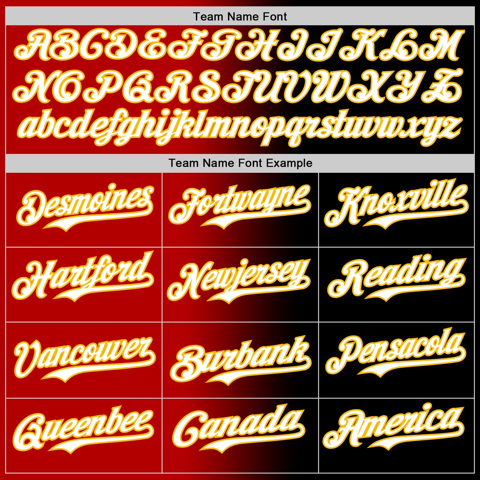 Custom Black White Red-Gold Authentic Gradient Fashion Baseball Jersey