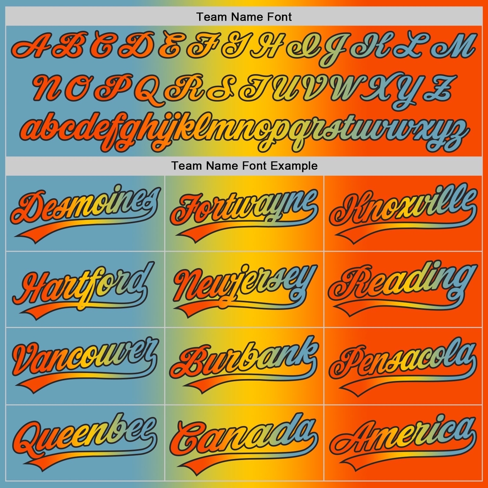 Custom Orange Shadow Blue Yellow-Black Authentic Gradient Fashion Baseball Jersey