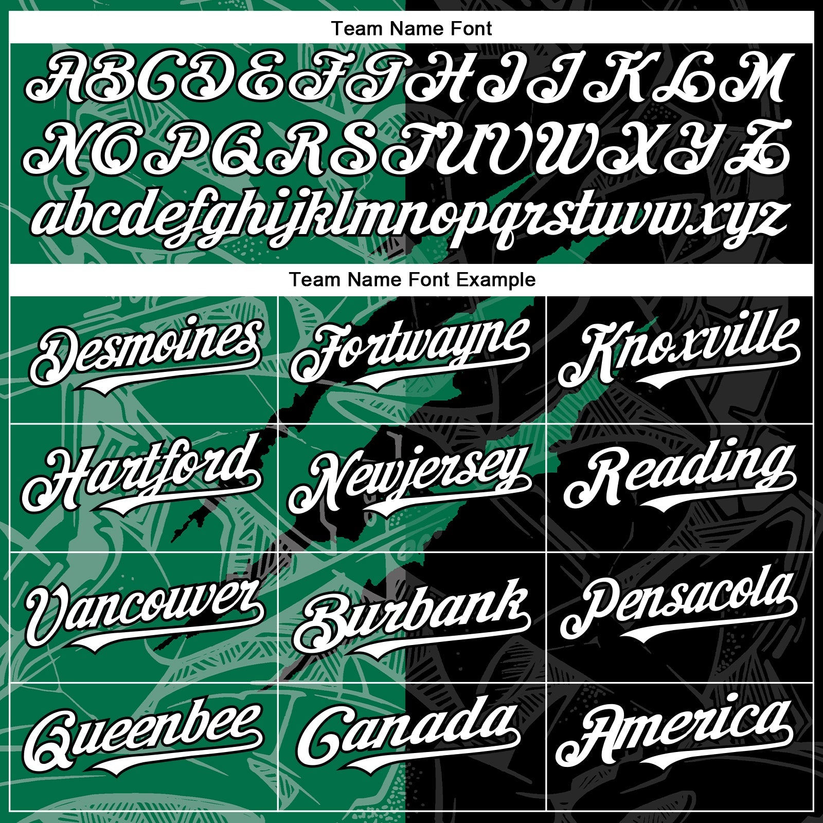 Custom Graffiti Pattern White Black-Kelly Green 3D Scratch Authentic Baseball Jersey
