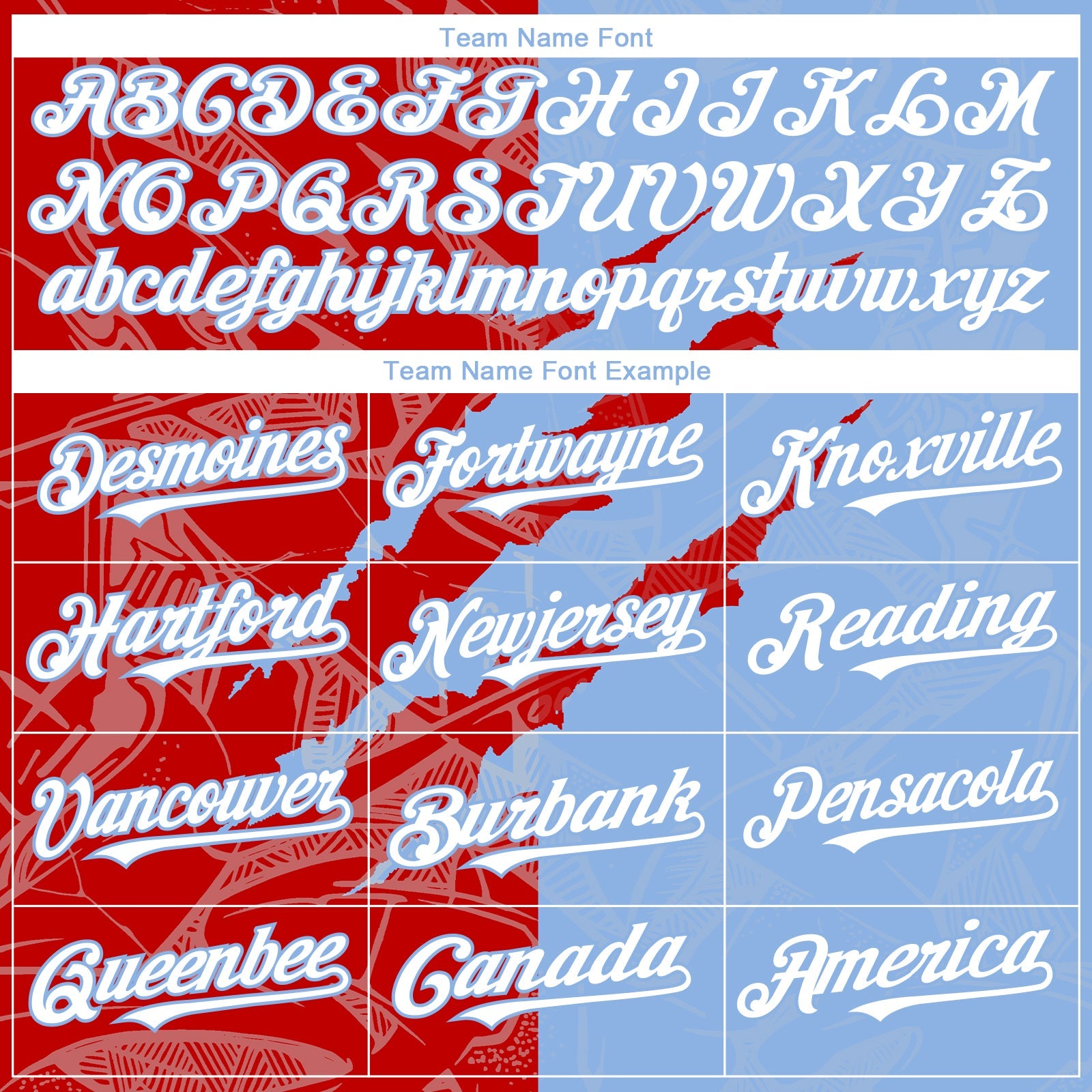Custom Graffiti Pattern White Light Blue-Red 3D Scratch Authentic Baseball Jersey