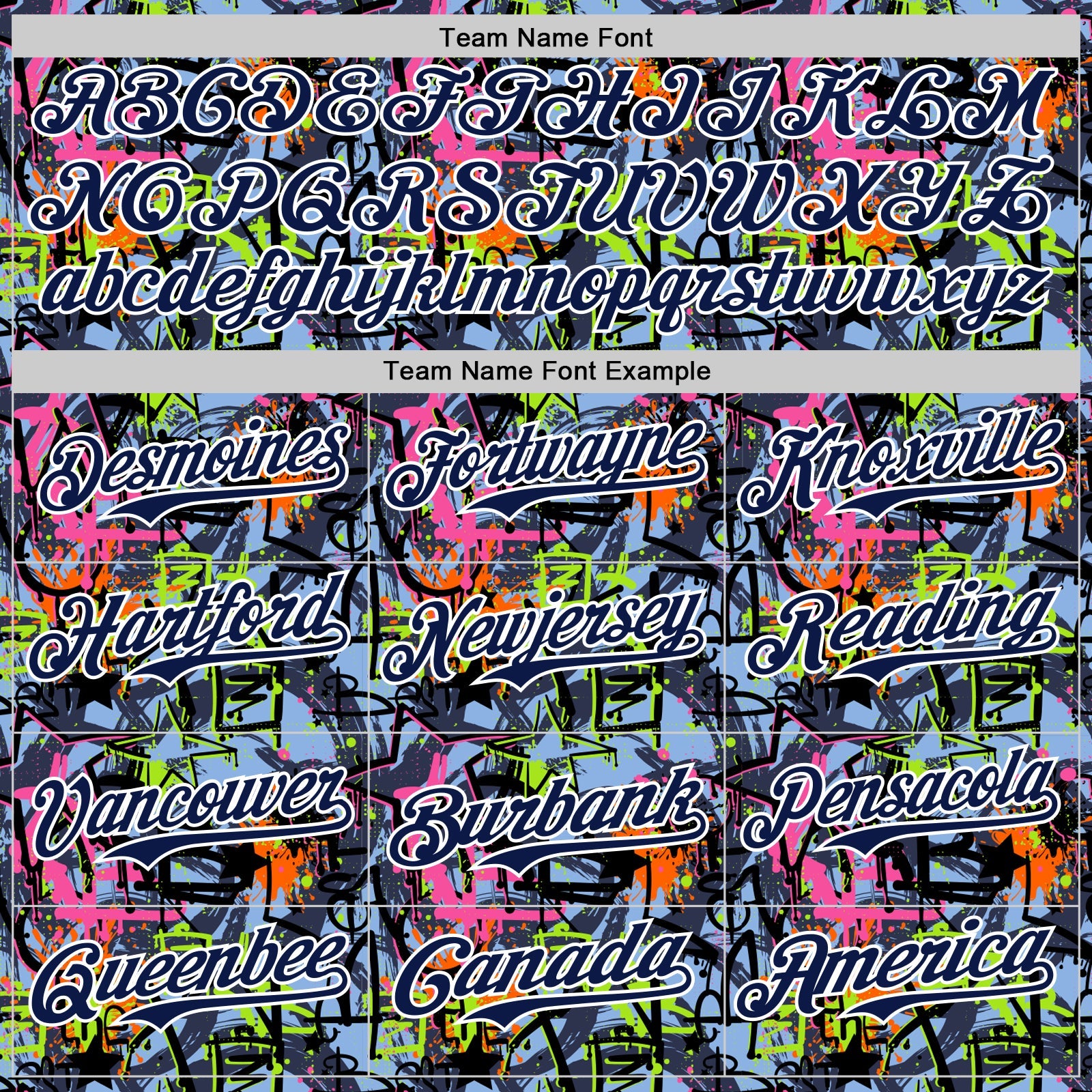 Custom Graffiti Pattern Navy-White Splatter Authentic Baseball Jersey