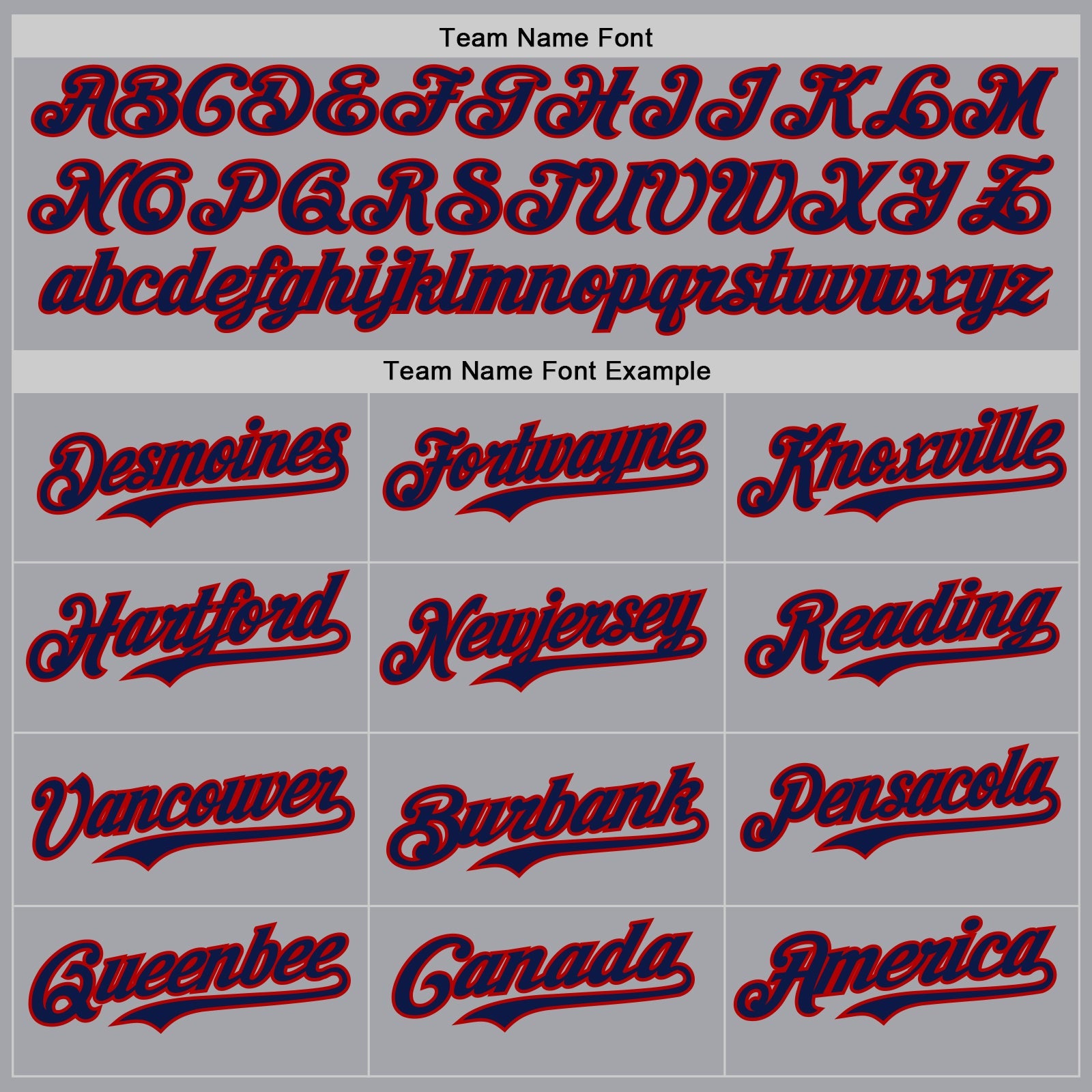 Custom Gray Navy-Red Authentic Baseball Jersey