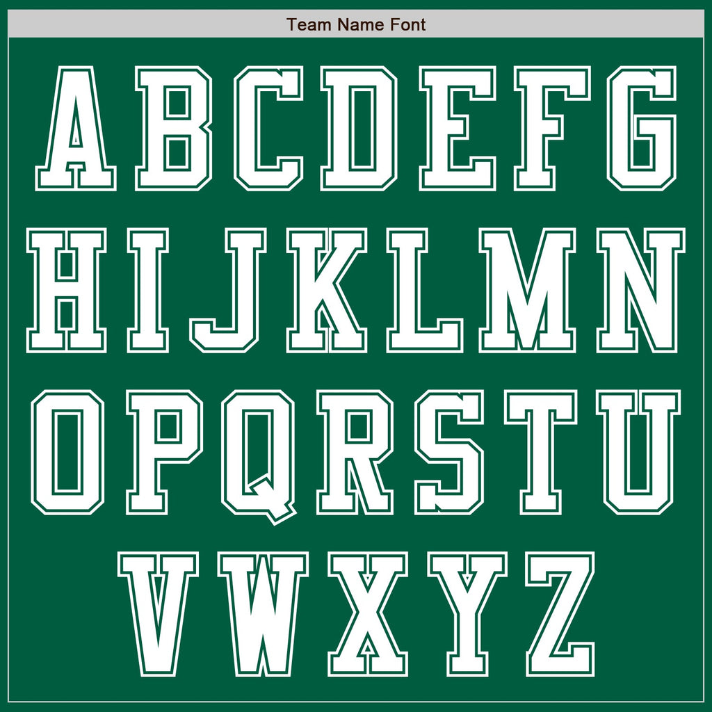 Custom Kelly Green White Authentic Baseball Jersey