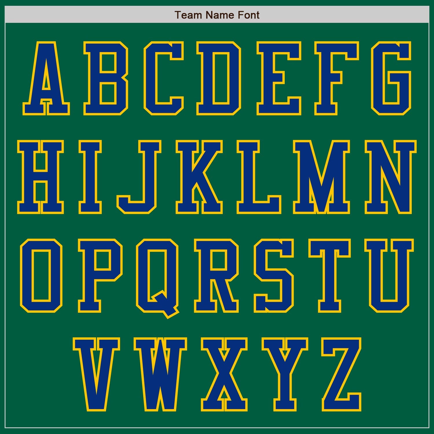 Custom Kelly Green Royal-Yellow Authentic Baseball Jersey