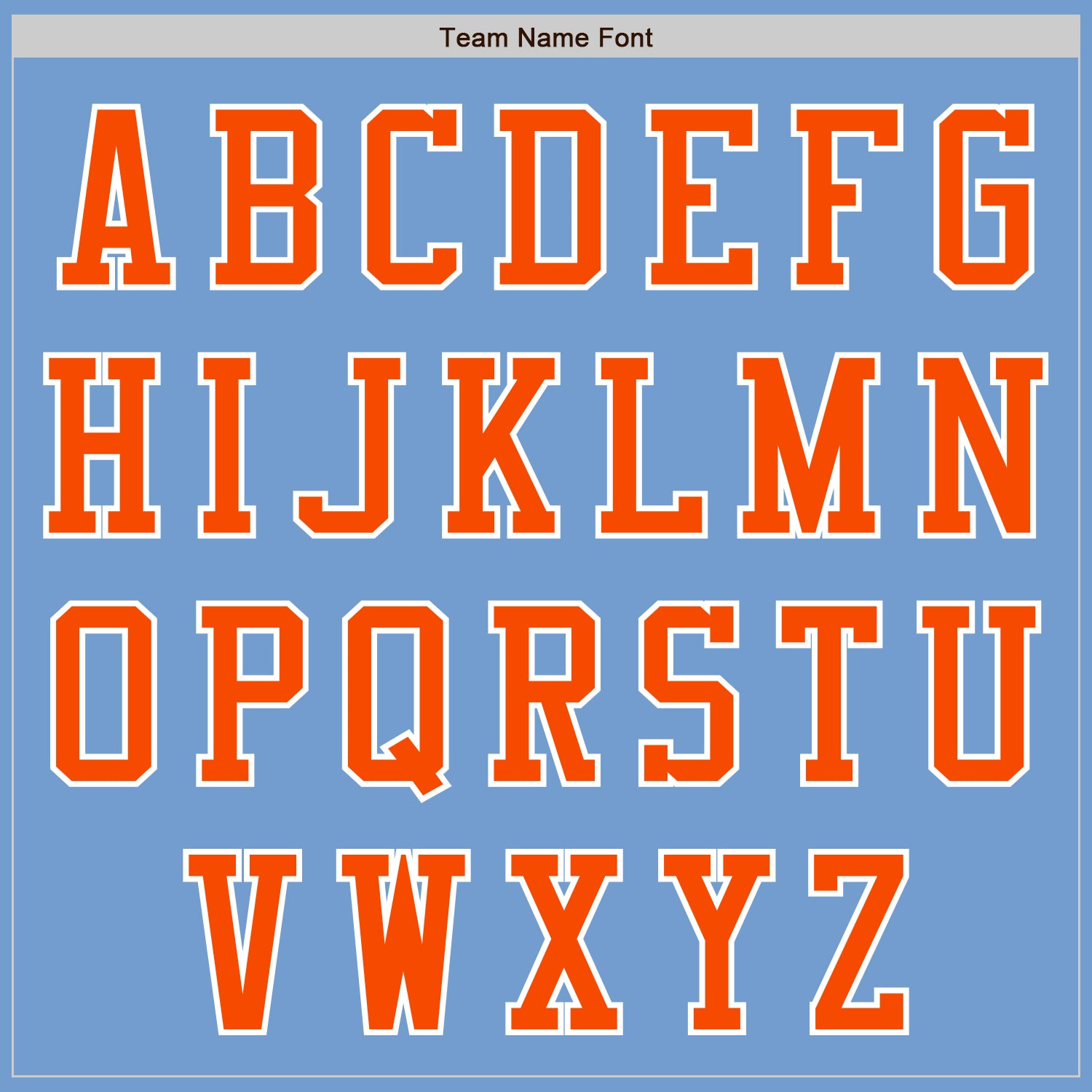 Custom Light Blue Orange-White Authentic Baseball Jersey