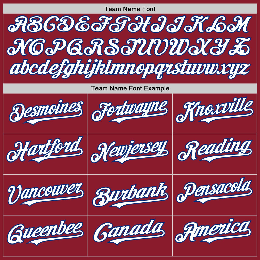 Custom Maroon White-Royal Mesh Authentic Throwback Baseball Jersey