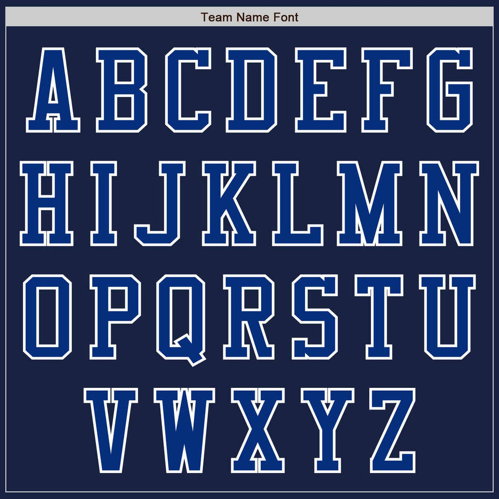 Custom Navy Royal-White Authentic Baseball Jersey