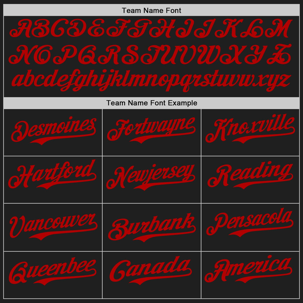 Custom Black Red-Kelly Green Gradient Classic Vertical Stripe Authentic Baseball Jersey