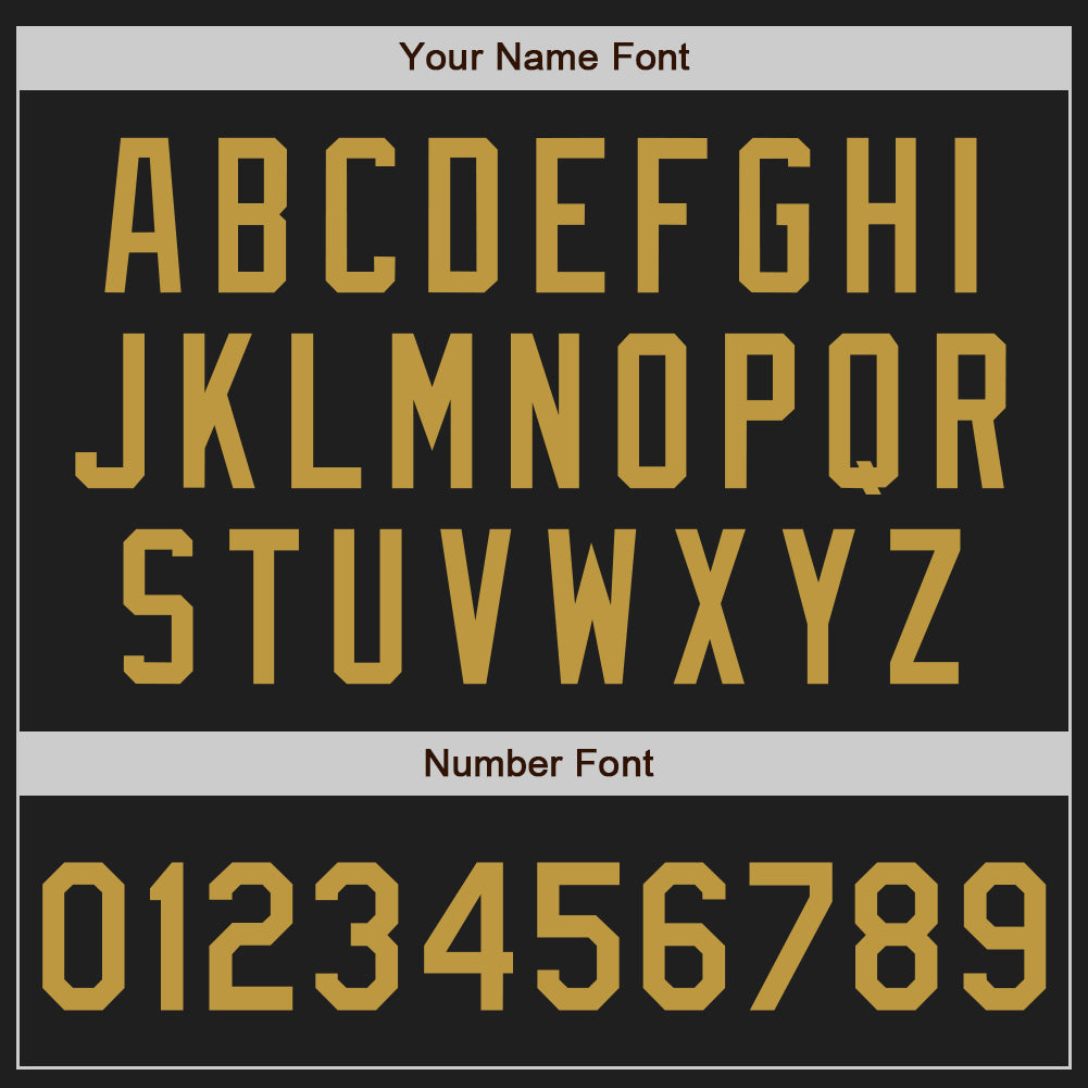 Custom Black Old Gold-Kelly Green Gradient Classic Vertical Stripe Authentic Baseball Jersey