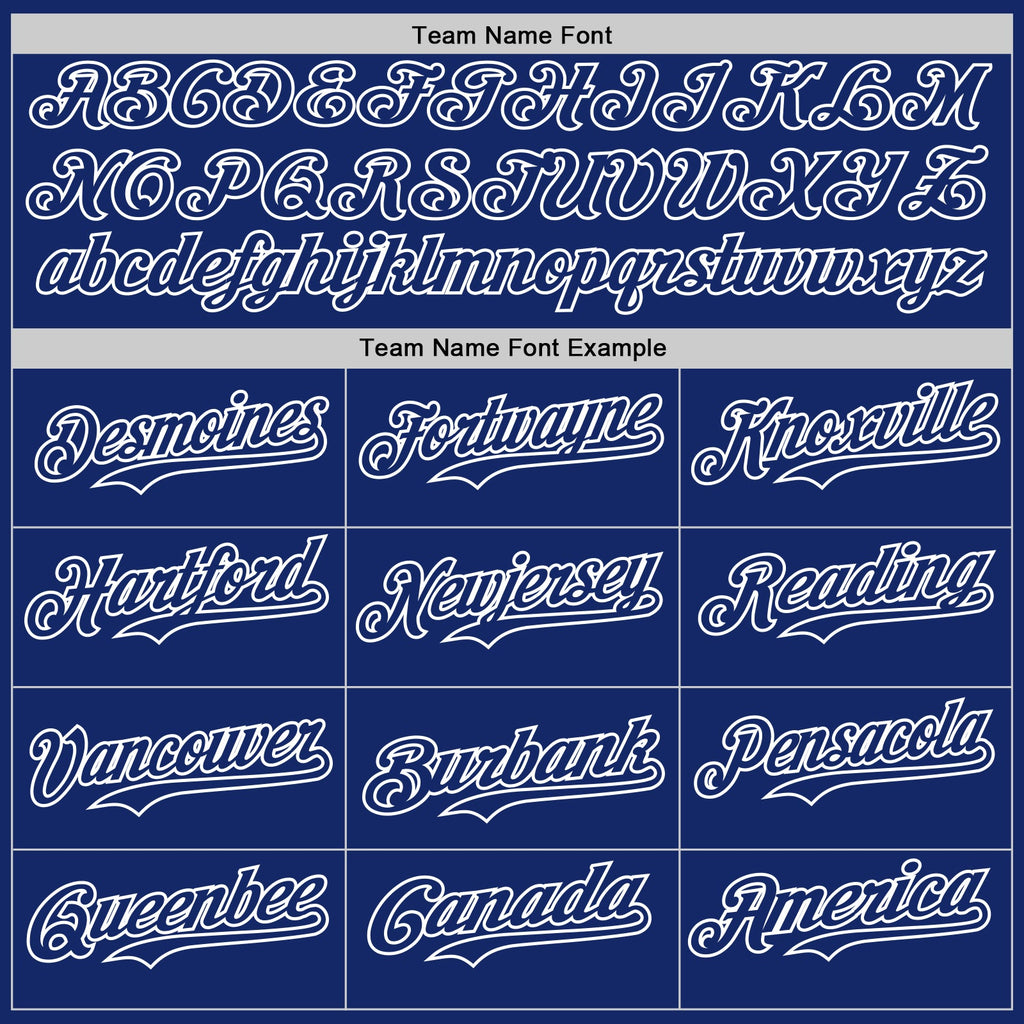 Custom Royal-White Gradient Classic Vertical Stripe Authentic Baseball Jersey