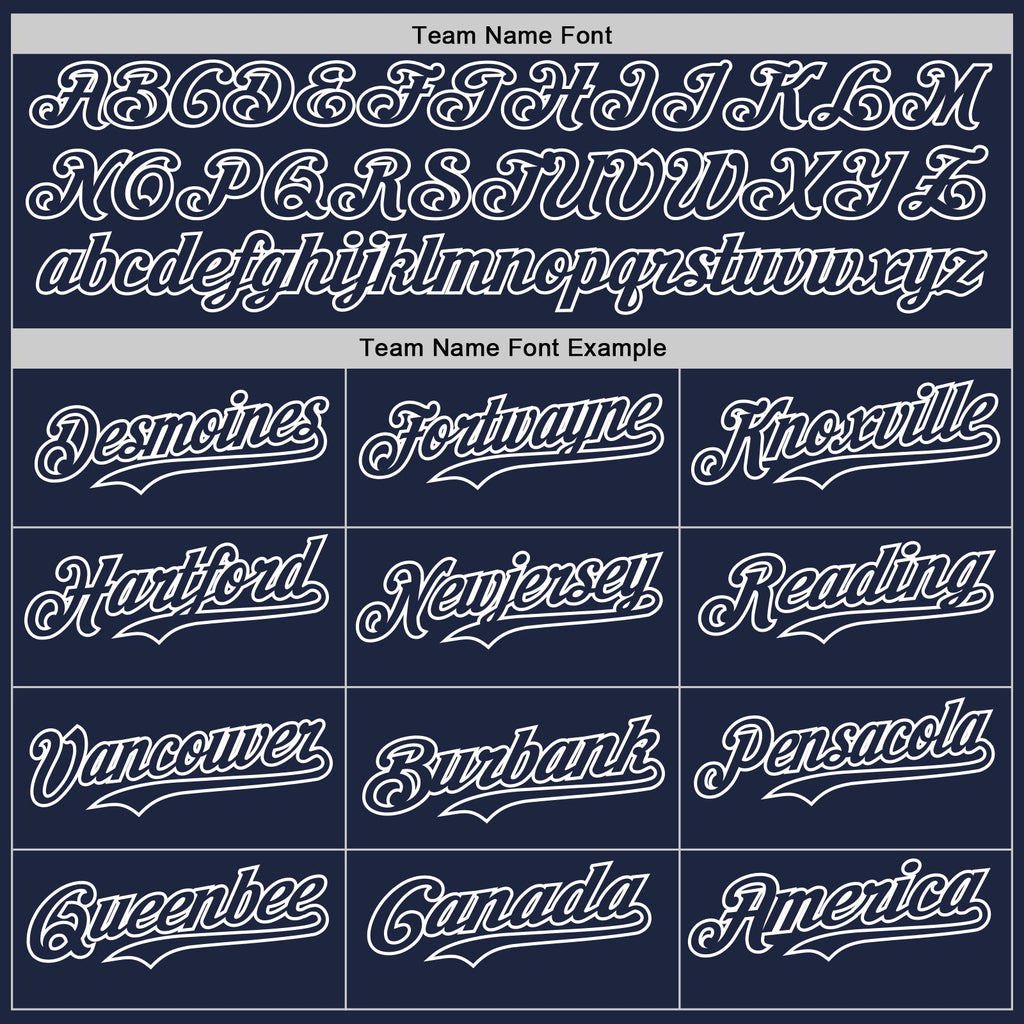 Custom Navy-White Gradient Classic Vertical Stripe Authentic Baseball Jersey