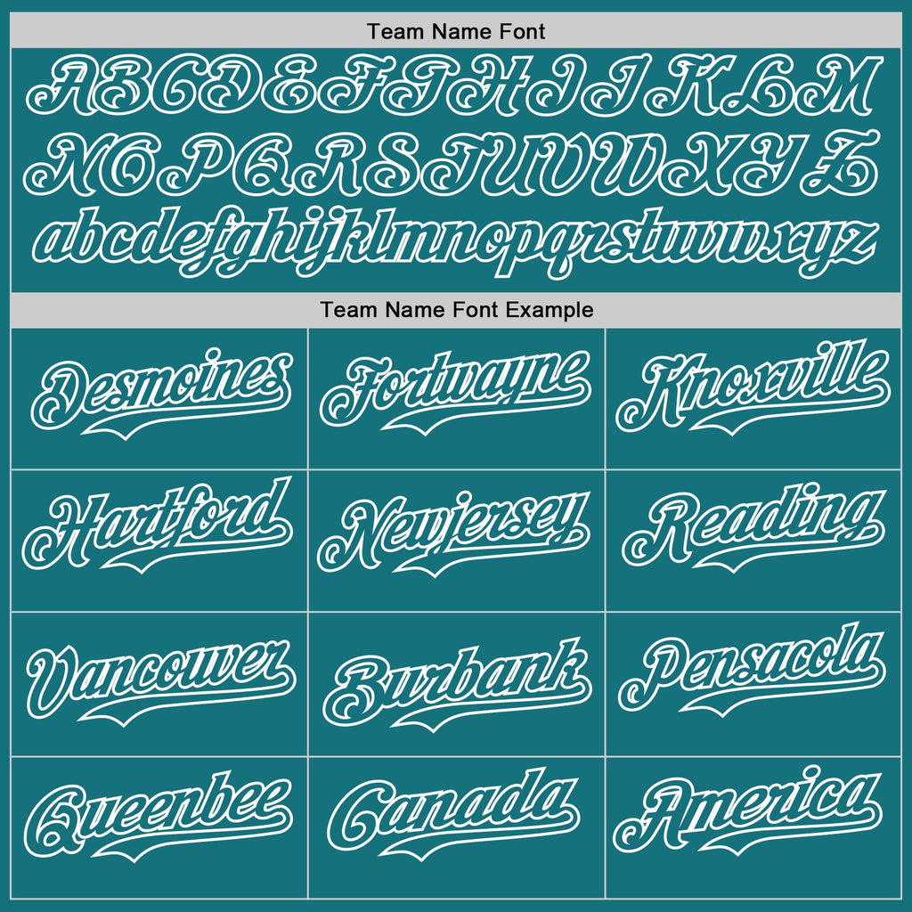 Custom Teal-White Gradient Classic Vertical Stripe Authentic Baseball Jersey
