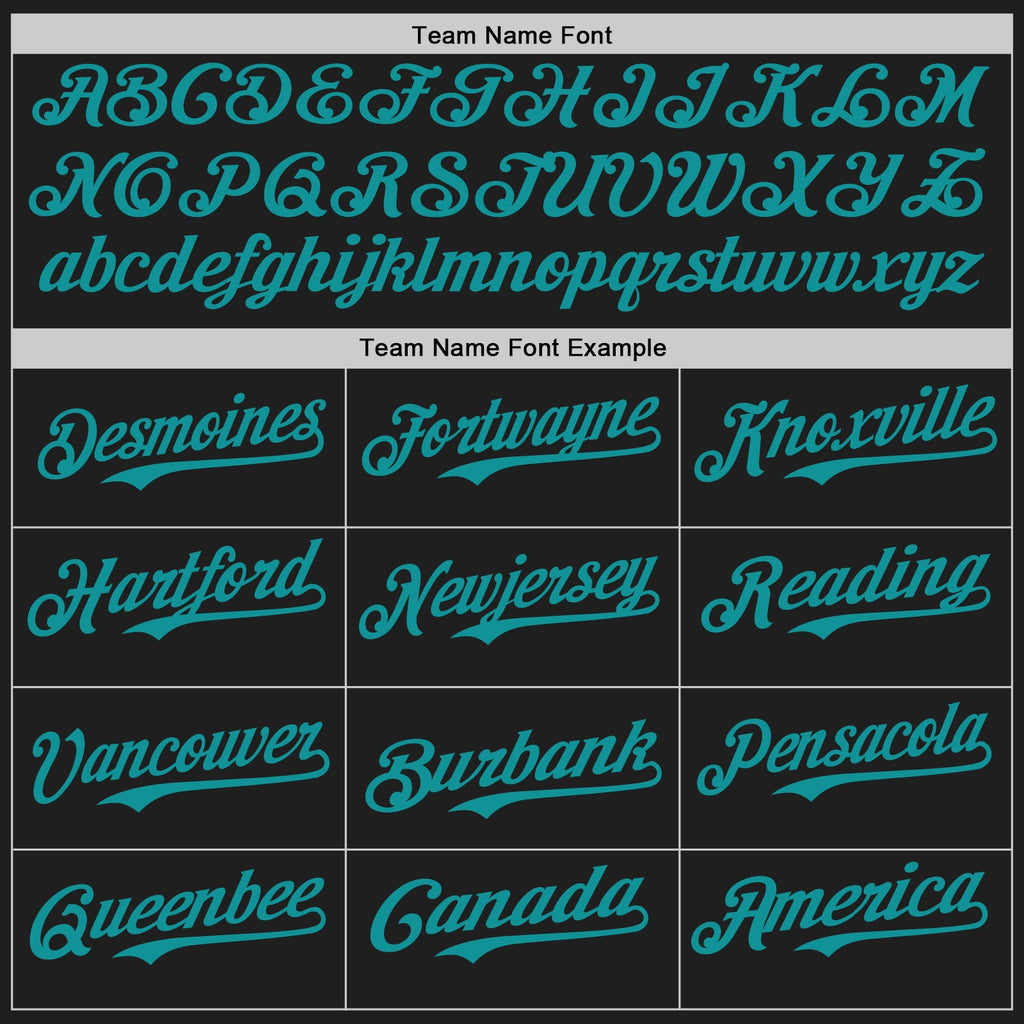 Custom Black Teal-Purple Classic Vertical Stripe Fluid Liquid Texture Authentic Baseball Jersey