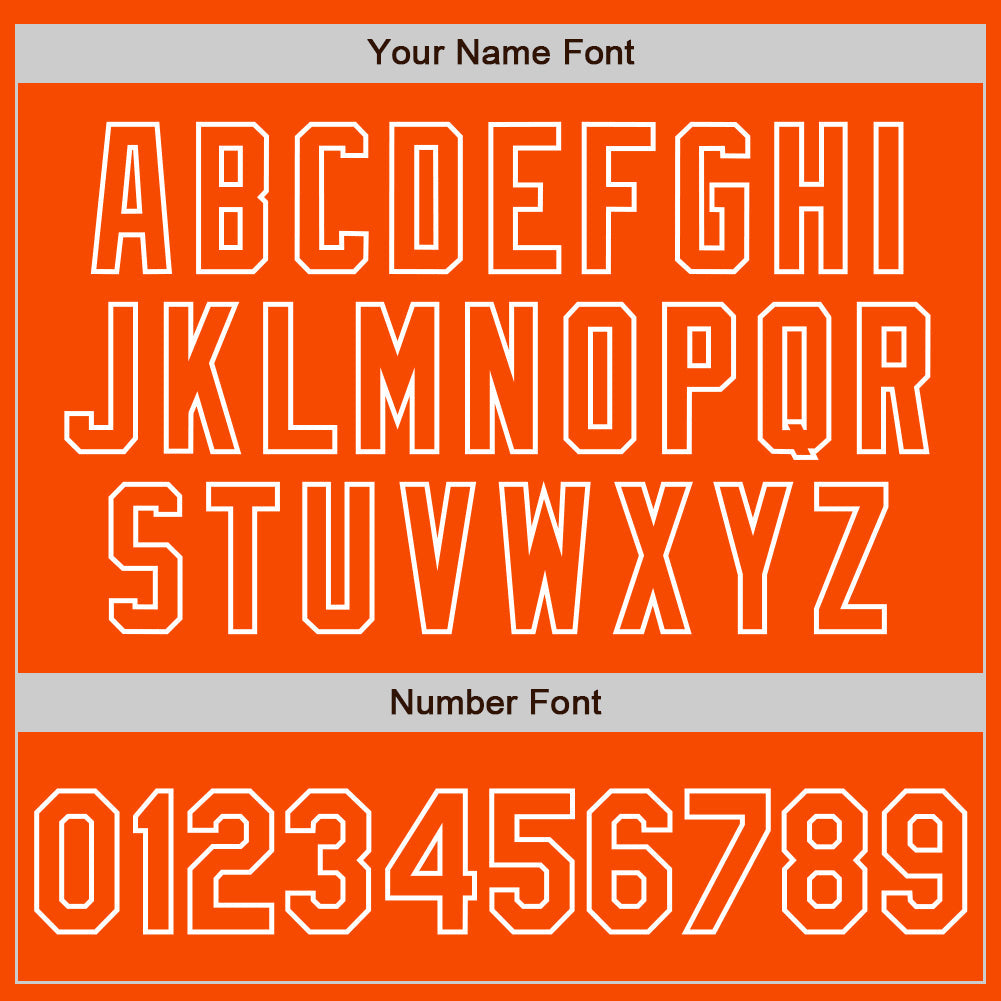 Custom Orange-White Classic Vertical Stripe Fluid Liquid Texture Authentic Baseball Jersey