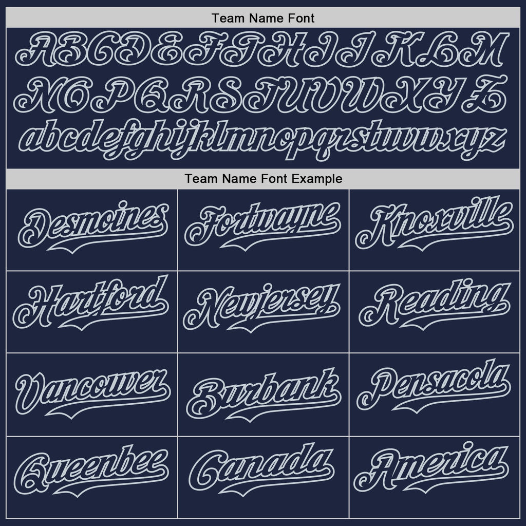 Custom Navy-Silver Classic Vertical Stripe Fluid Liquid Texture Authentic Baseball Jersey