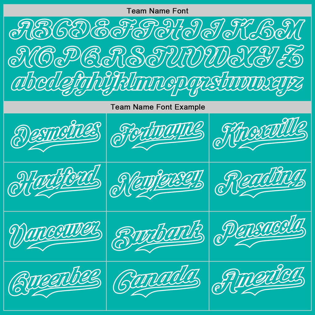 Custom Aqua-White Classic Vertical Stripe Fluid Liquid Texture Authentic Baseball Jersey