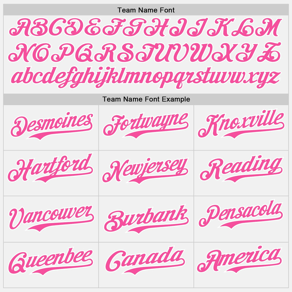 Custom White Pink-Green Gradient Vertical Stripe Argentina Style Authentic Baseball Jersey
