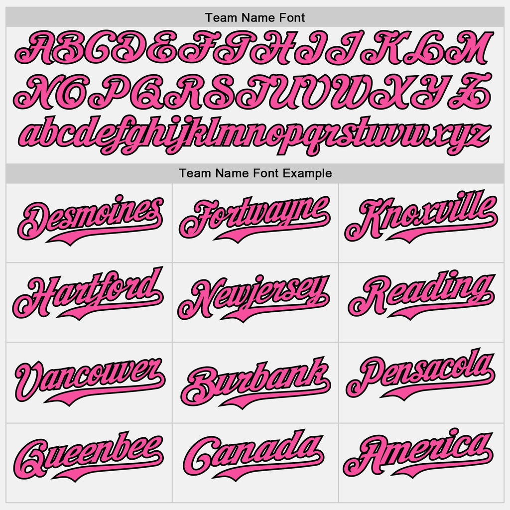 Custom White Pink Light Blue-Black Gradient Vertical Stripe Argentina Style Authentic Baseball Jersey