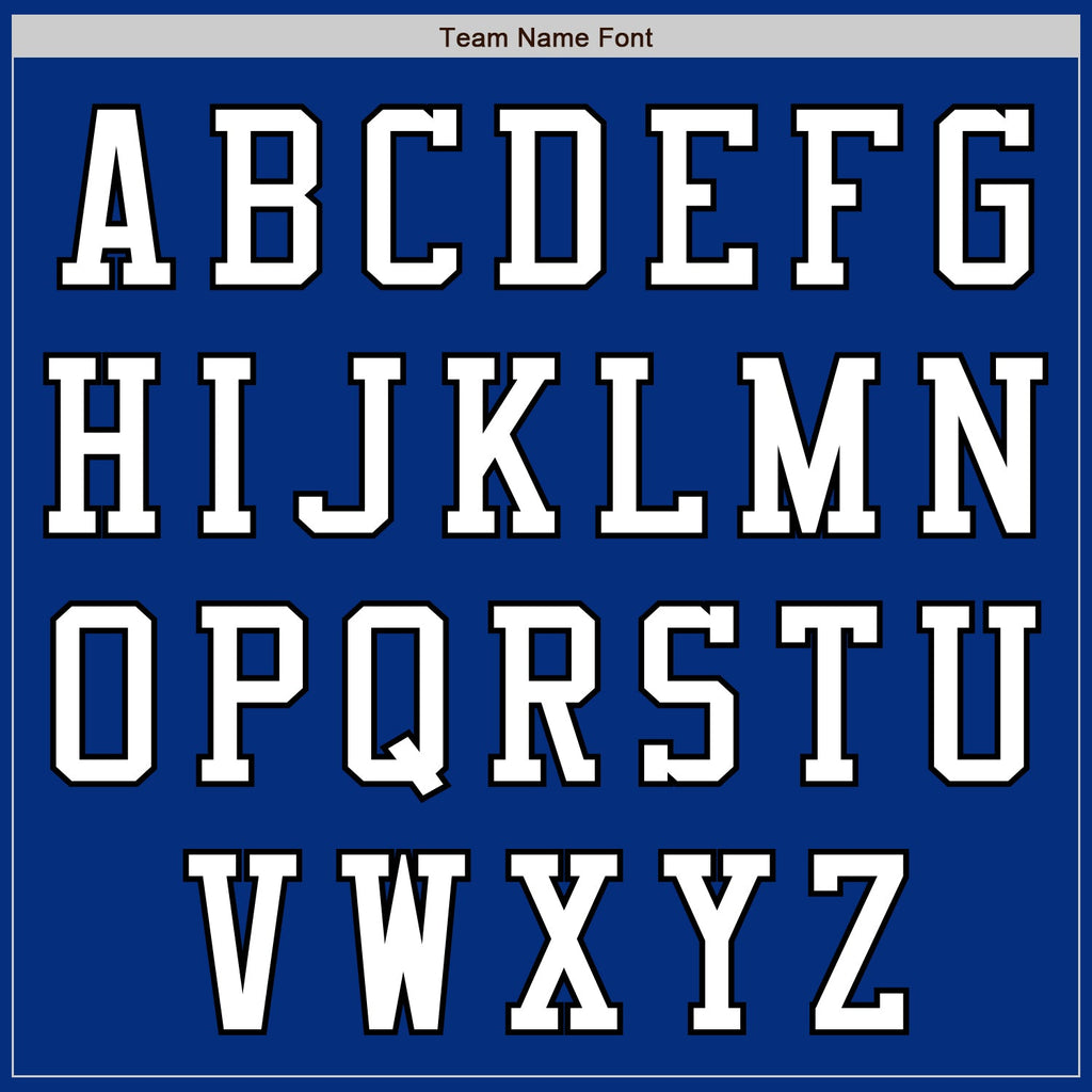 Custom Royal White-Black Authentic Baseball Jersey