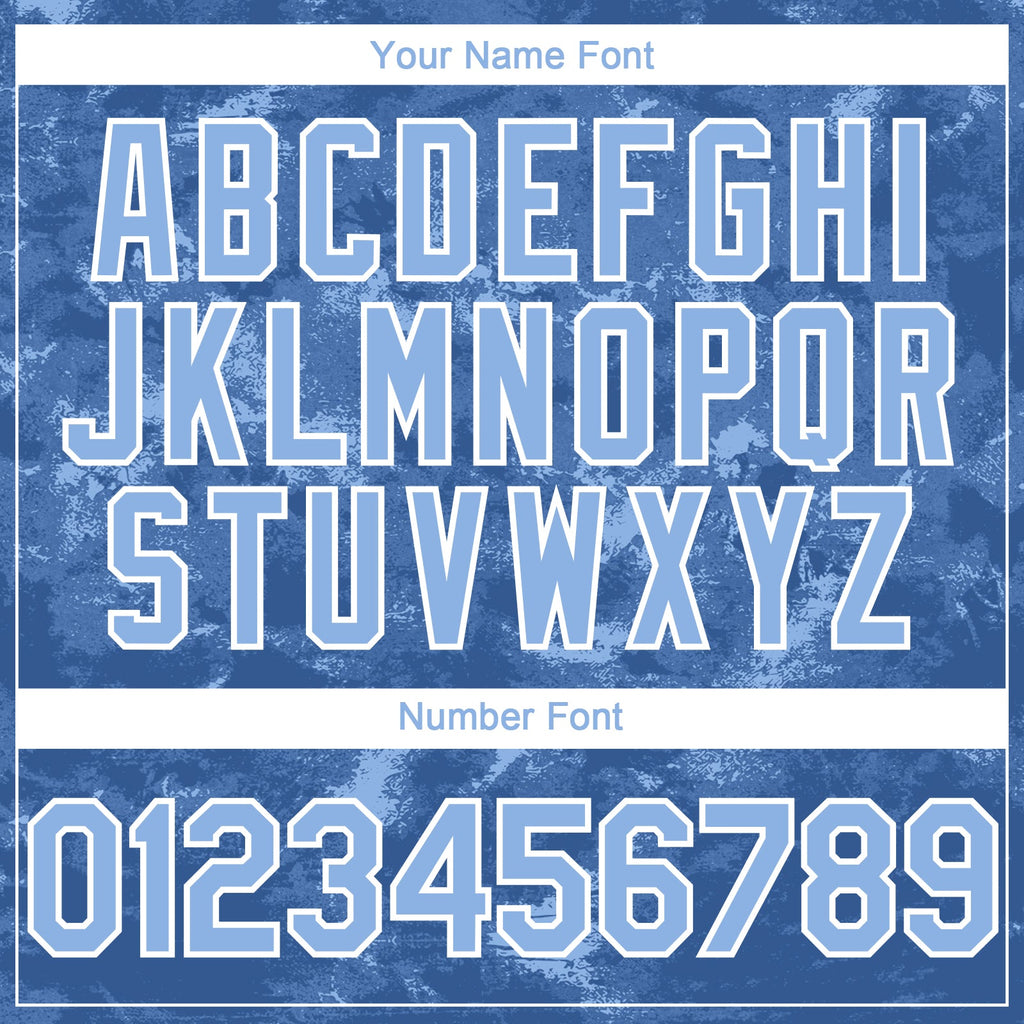 Custom Tie Dye Light Blue-White Authentic Baseball Jersey