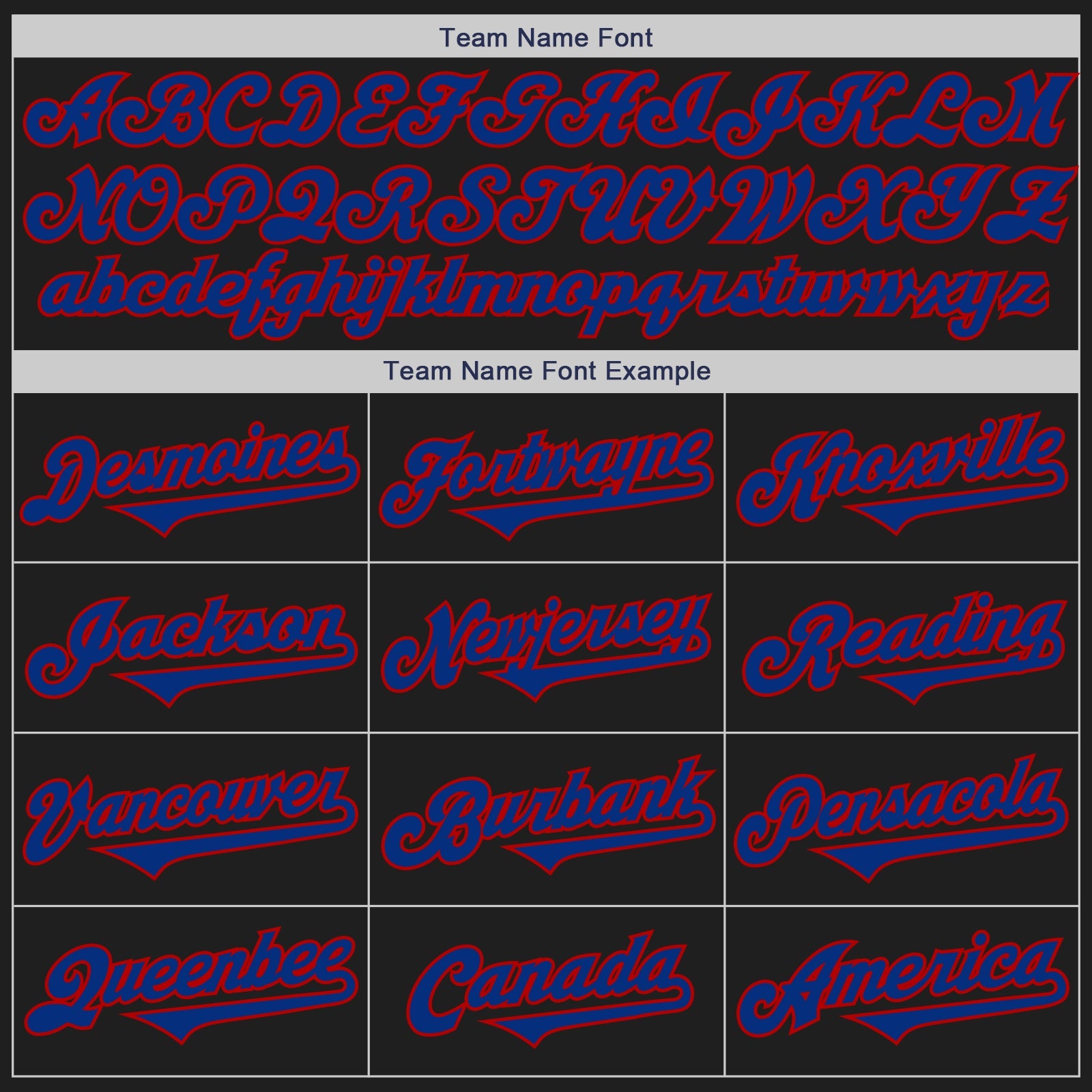 Custom Black Royal-Red Authentic Two Tone Baseball Jersey