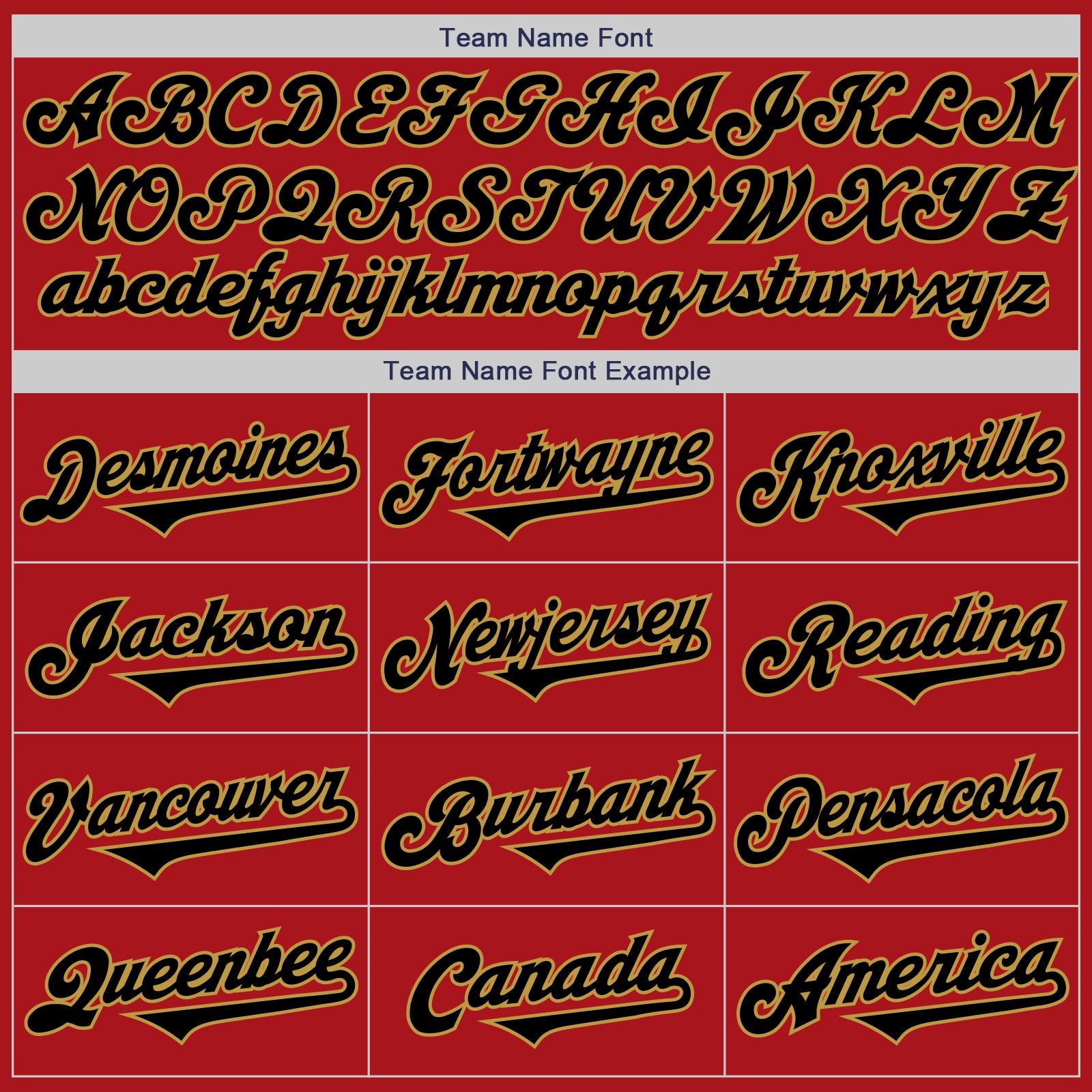 Custom Red Black-Old Gold Authentic Two Tone Baseball Jersey