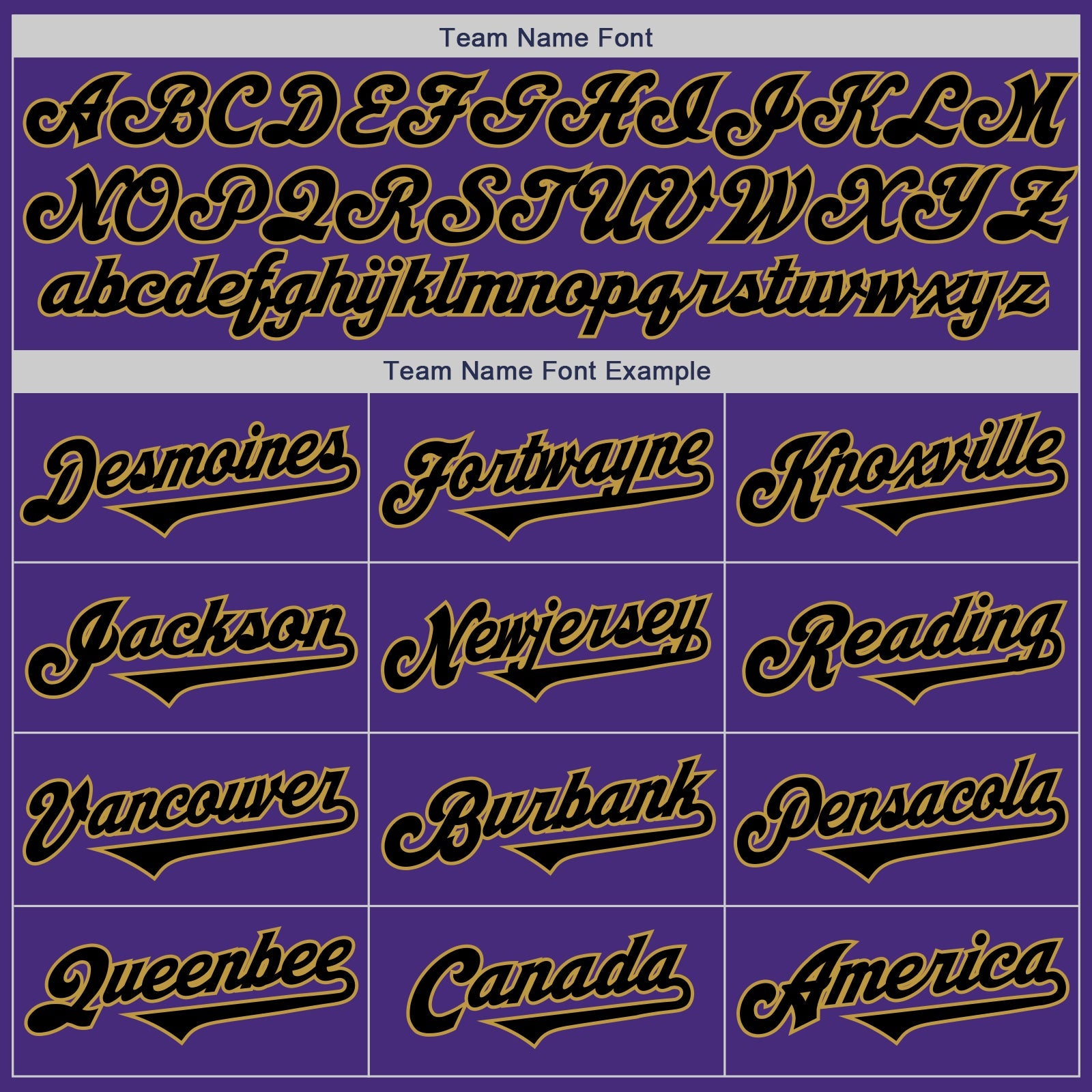 Custom Purple Black-Old Gold Authentic Two Tone Baseball Jersey