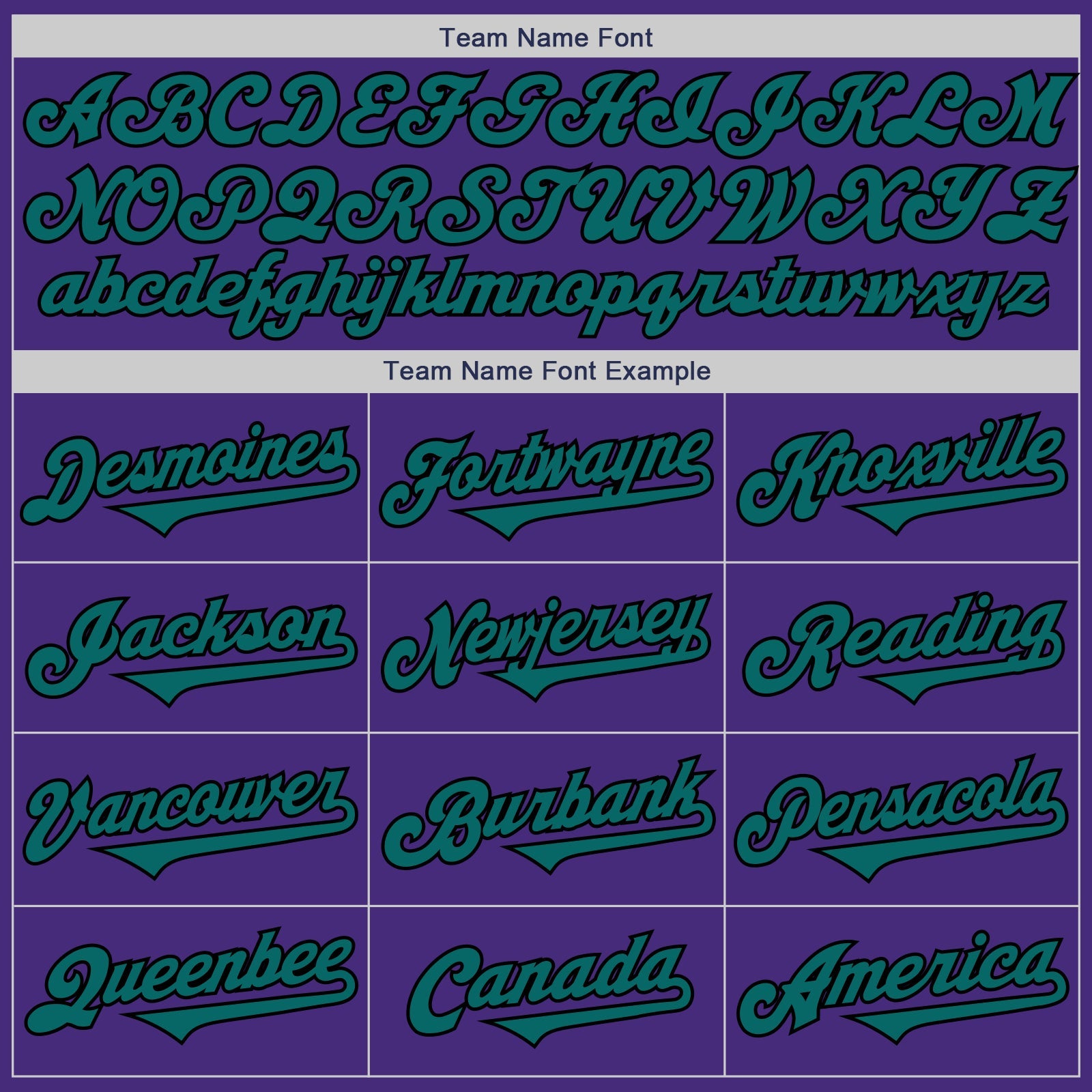 Custom Purple Teal-Black Authentic Two Tone Baseball Jersey