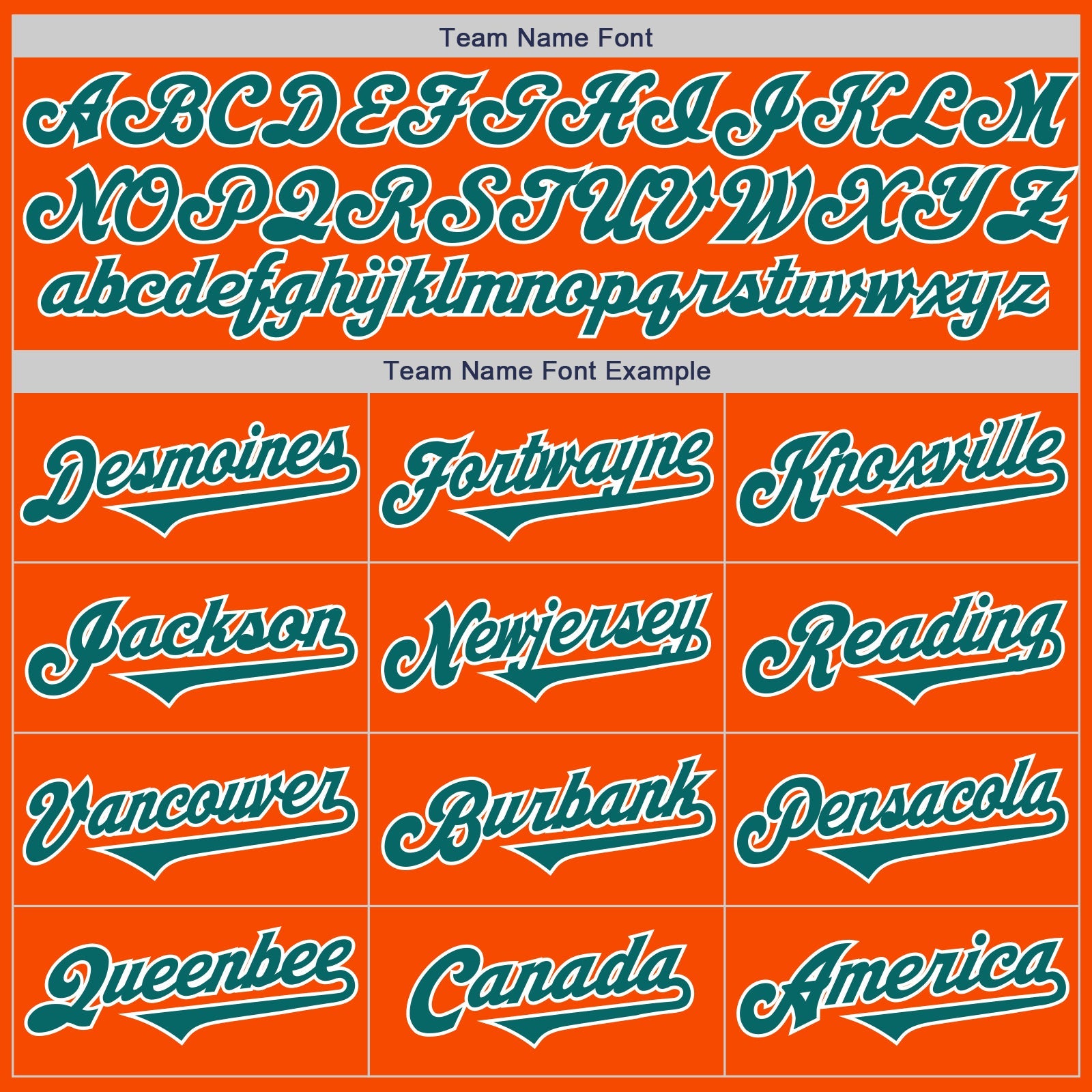 Custom Orange Teal-White Authentic Two Tone Baseball Jersey