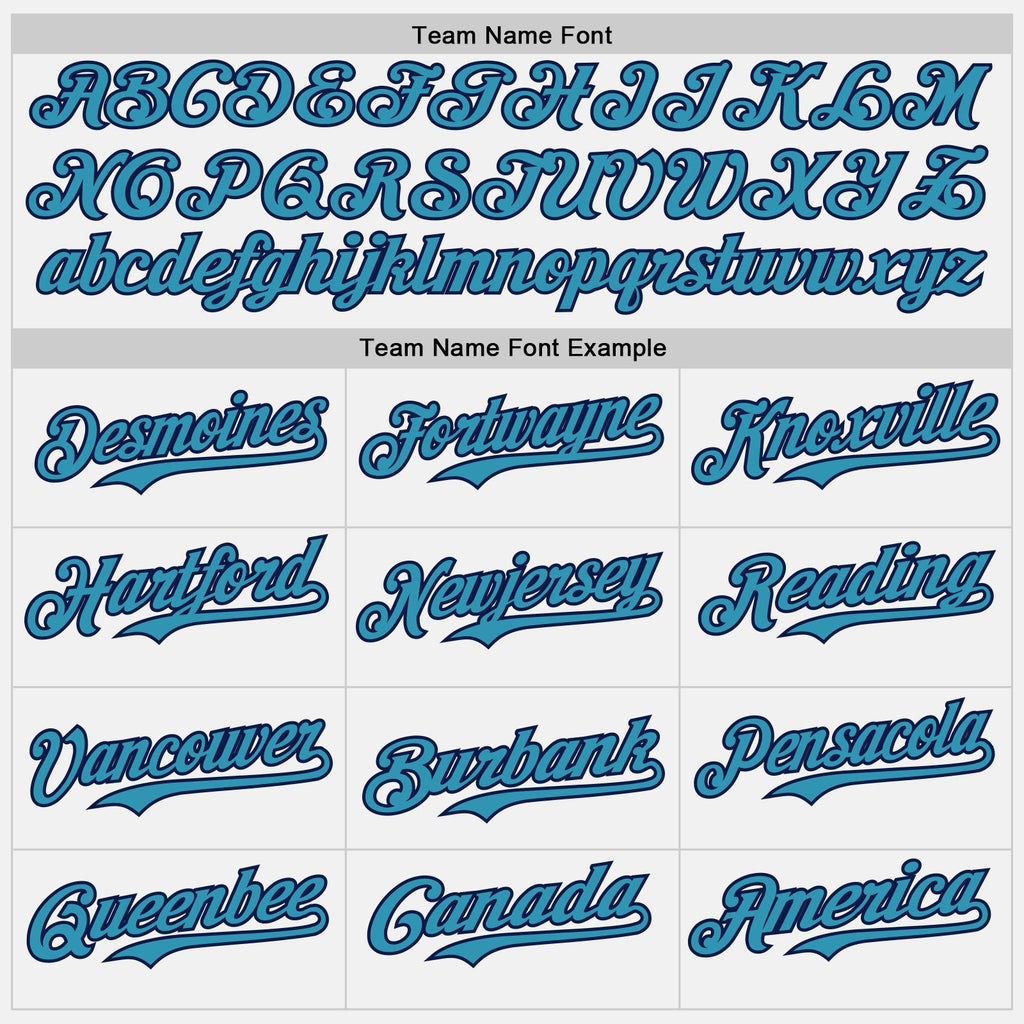 Custom White Panther Blue Pinstripe Navy Authentic Two Tone Baseball Jersey