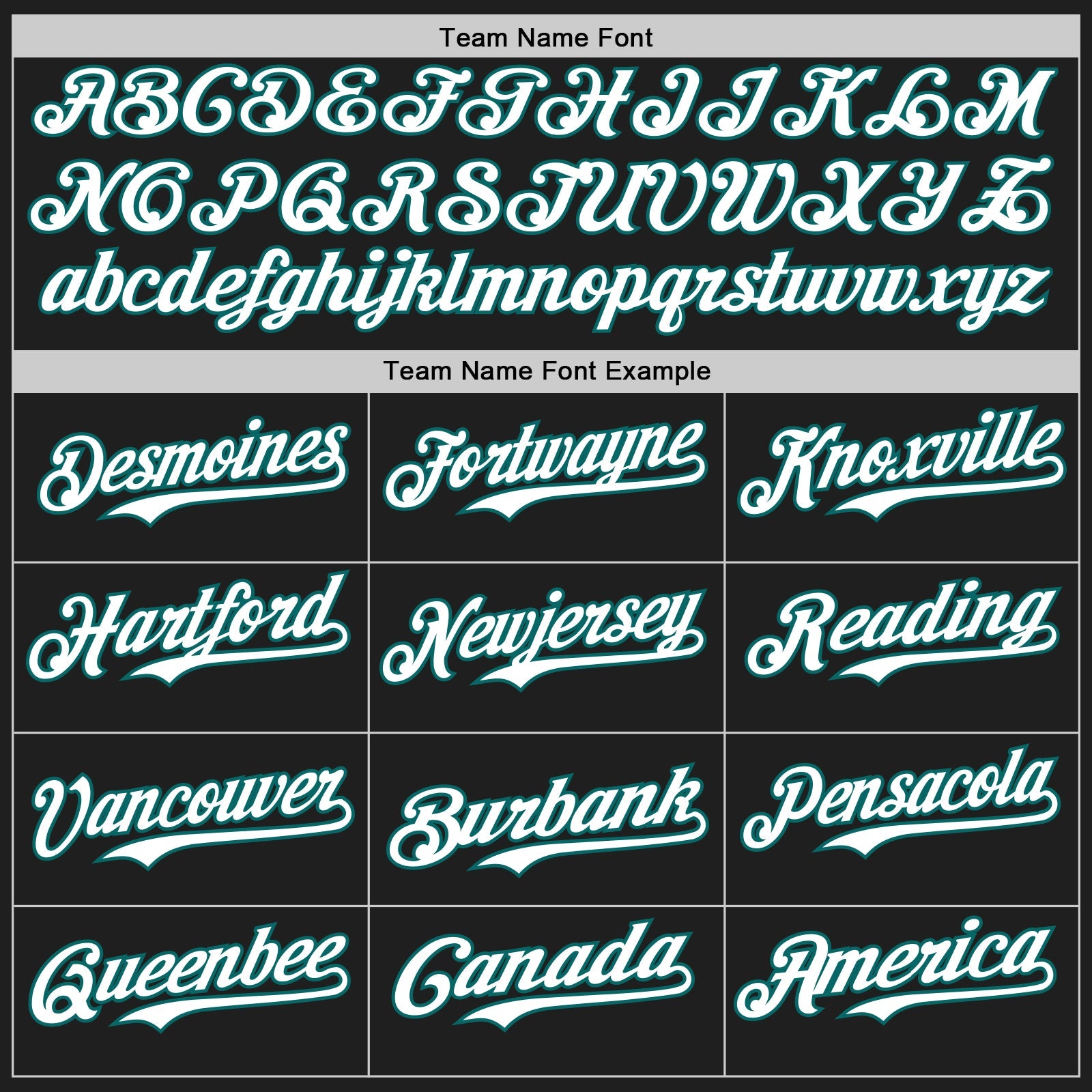 Custom Black Teal Pinstripe White Authentic Two Tone Baseball Jersey
