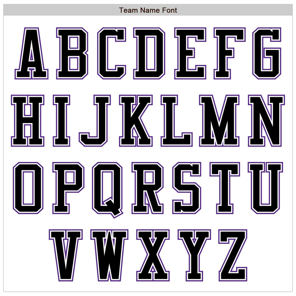 Custom White Black-Purple Authentic Baseball Jersey