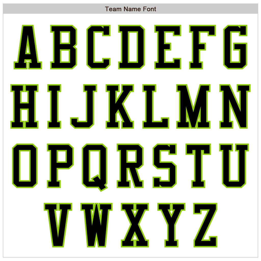 Custom White Black-Neon Green Authentic Baseball Jersey