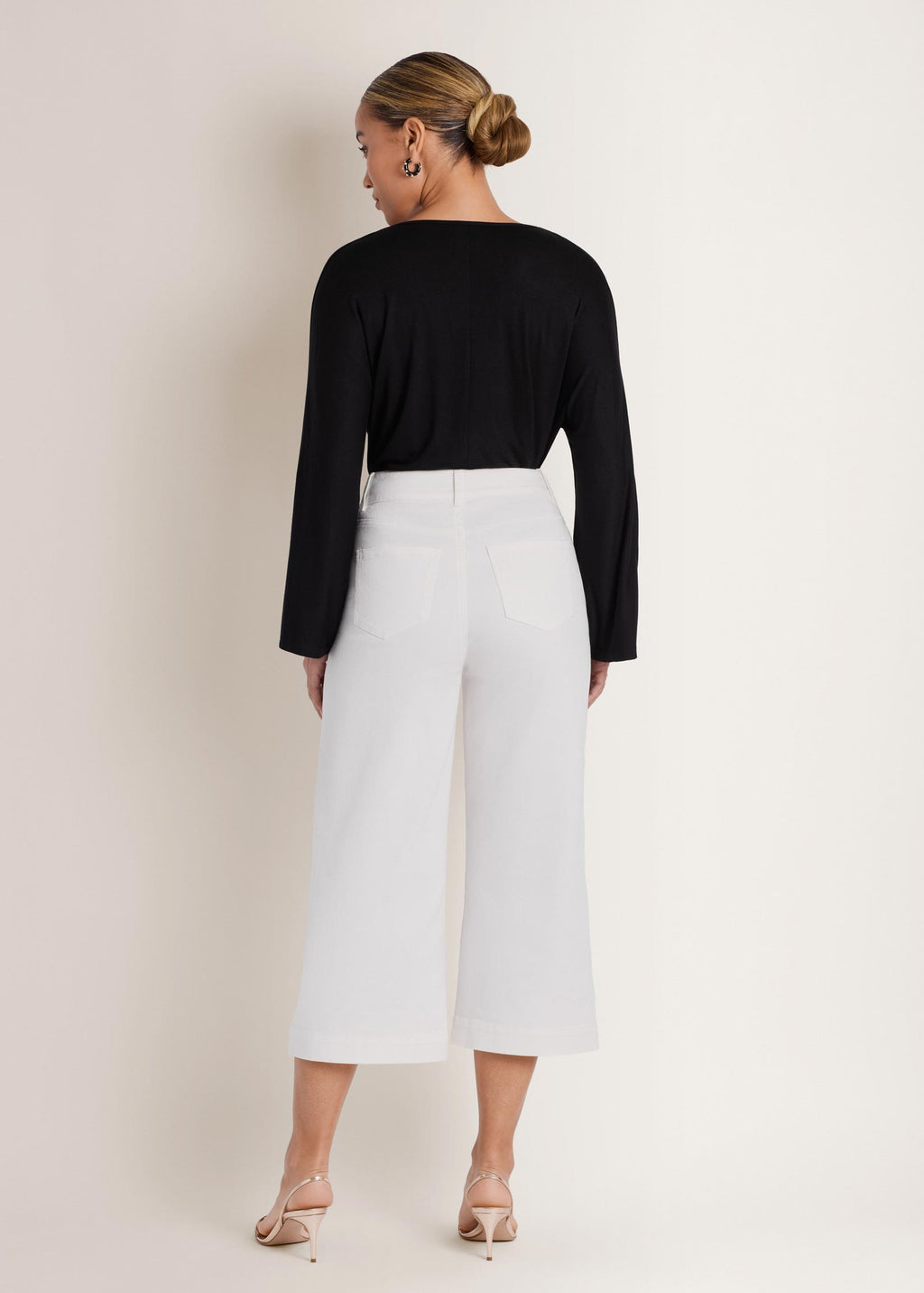 Banded Hem Top - Jet Black