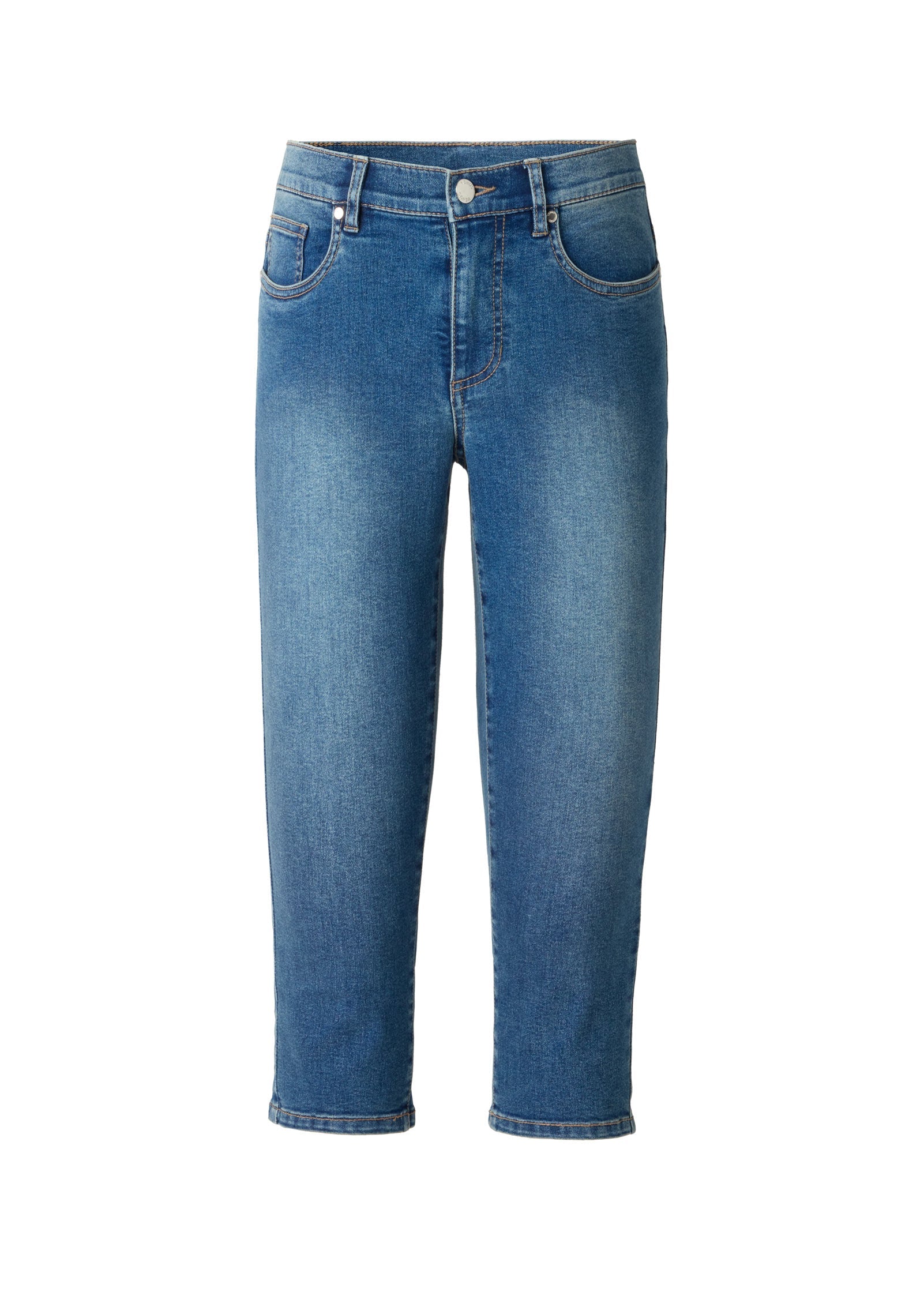Cindy Capri Jeans - Medium Wash