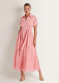 Solid Shine Detail Maxi - Burnt Coral