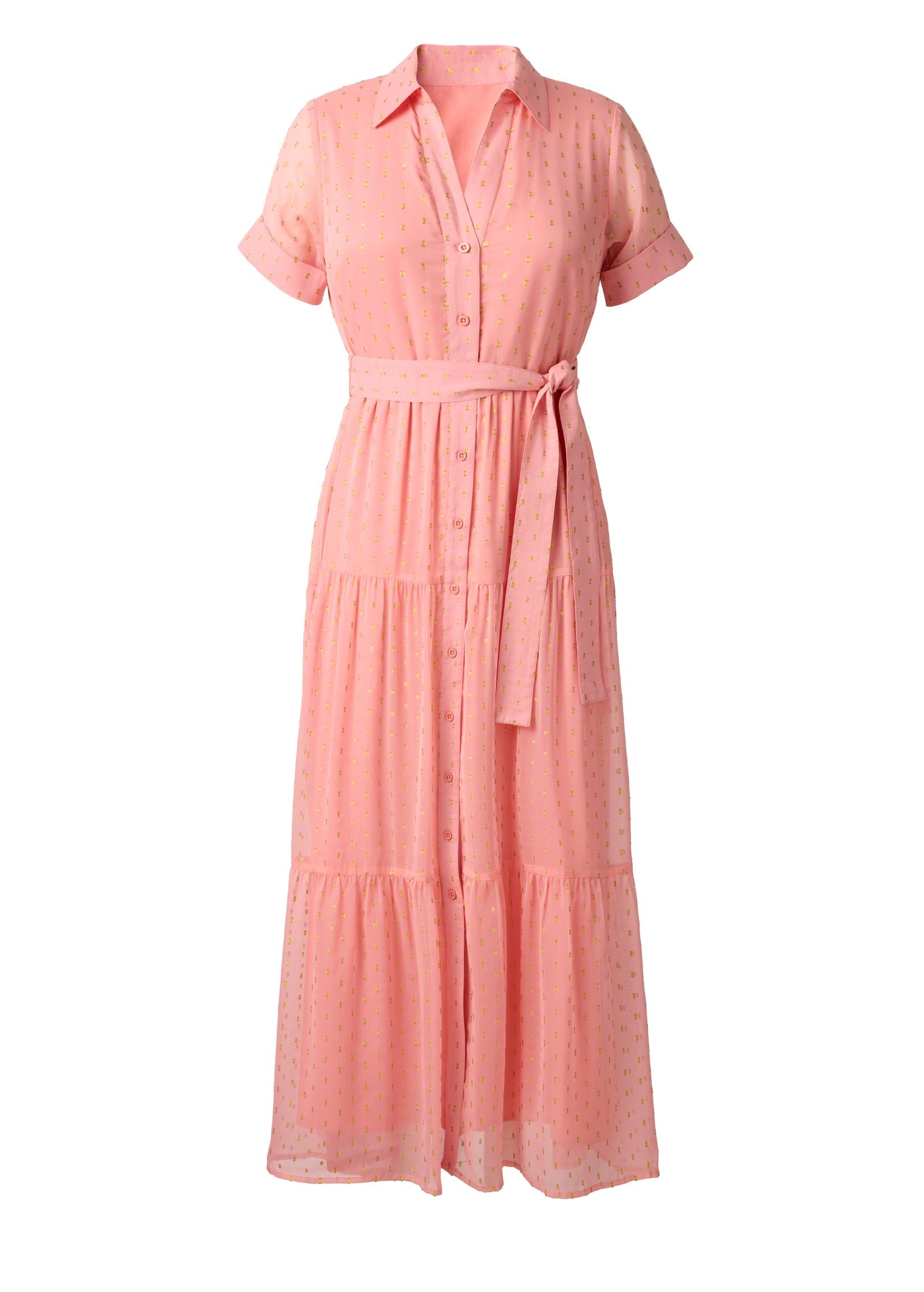Solid Shine Detail Maxi - Burnt Coral