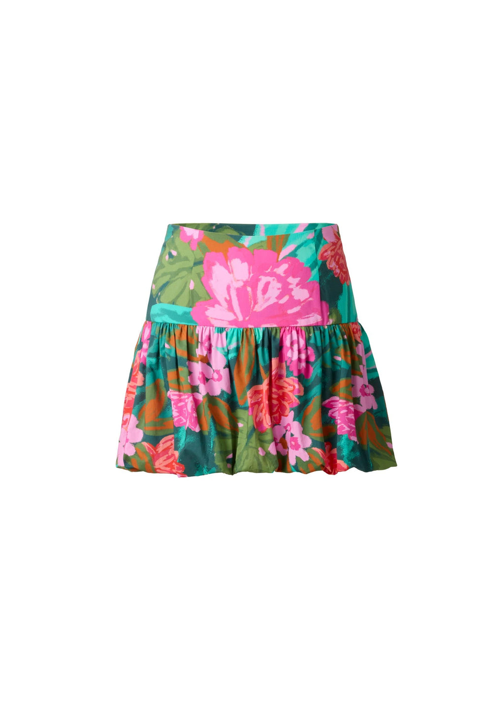 Bubble Mini Skirt - Tropic Bouquet