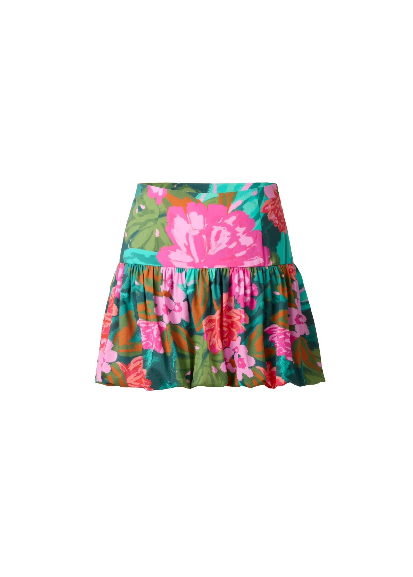 Bubble Mini Skirt - Tropic Bouquet