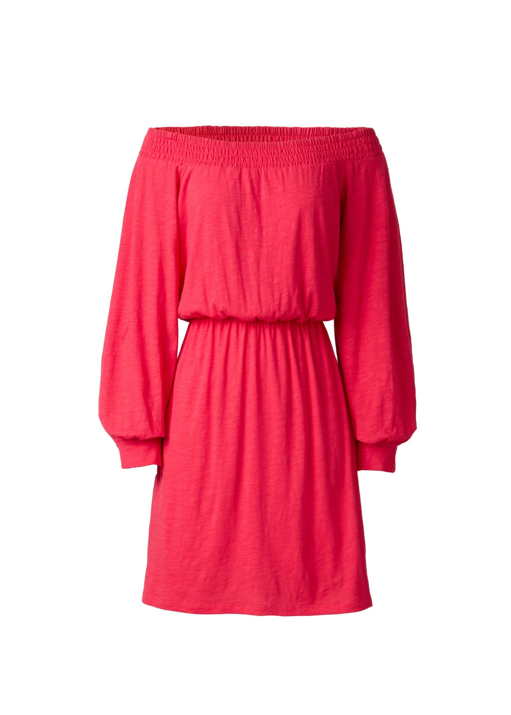Off The Shoulder Mini - Rose Red