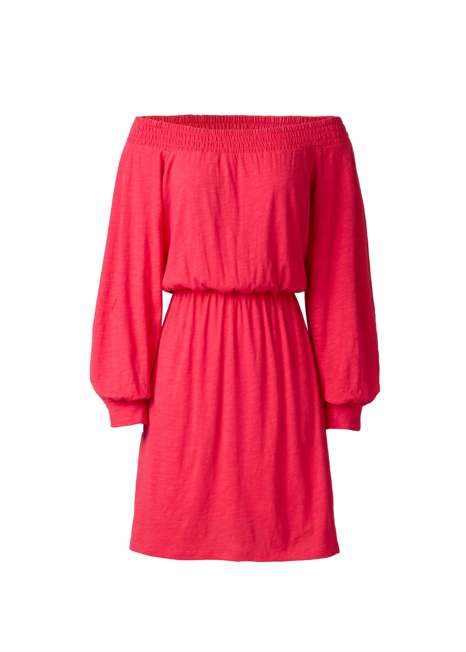 Off The Shoulder Mini - Rose Red