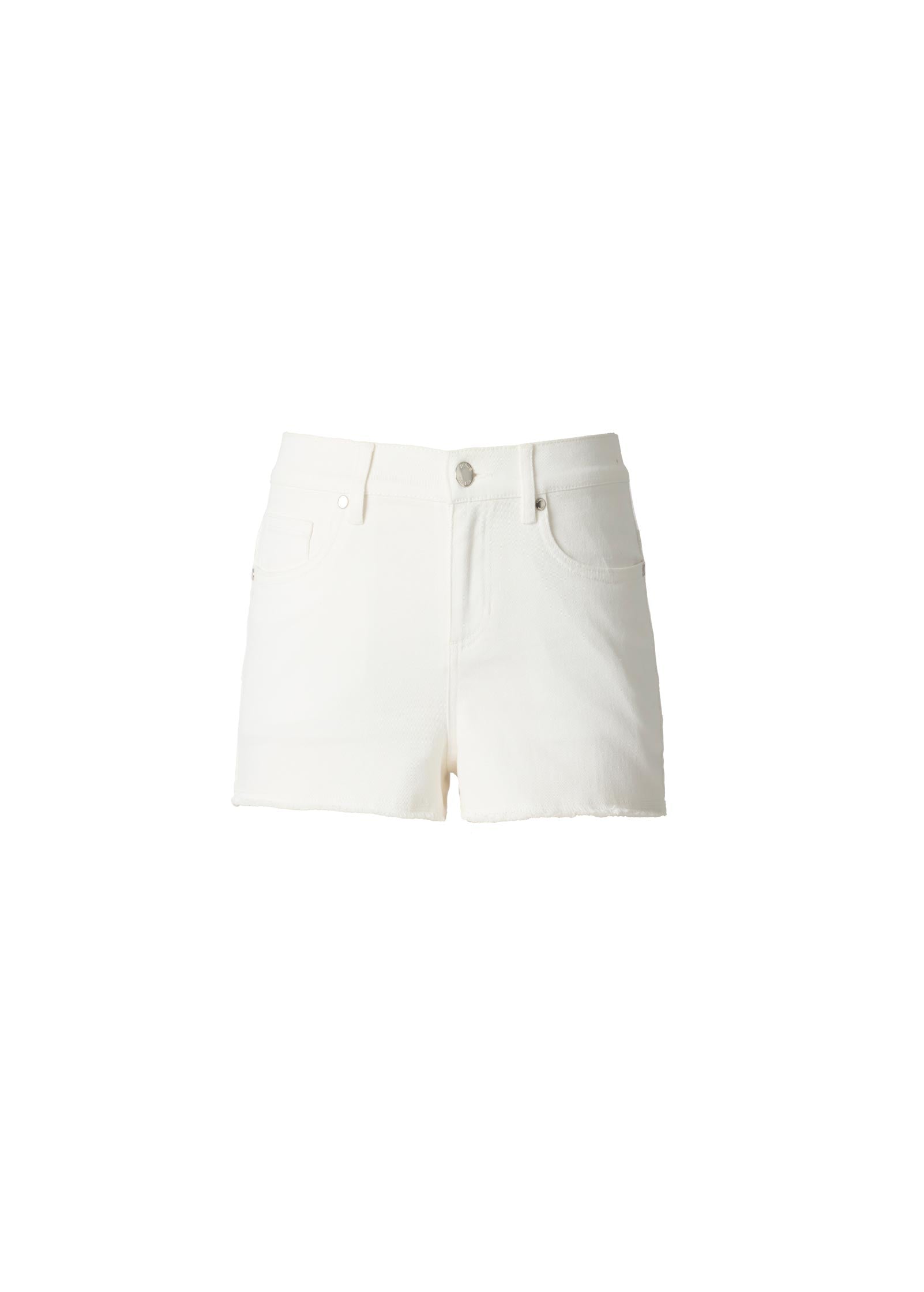 Jessica Cutoff Denim Short - White Denim