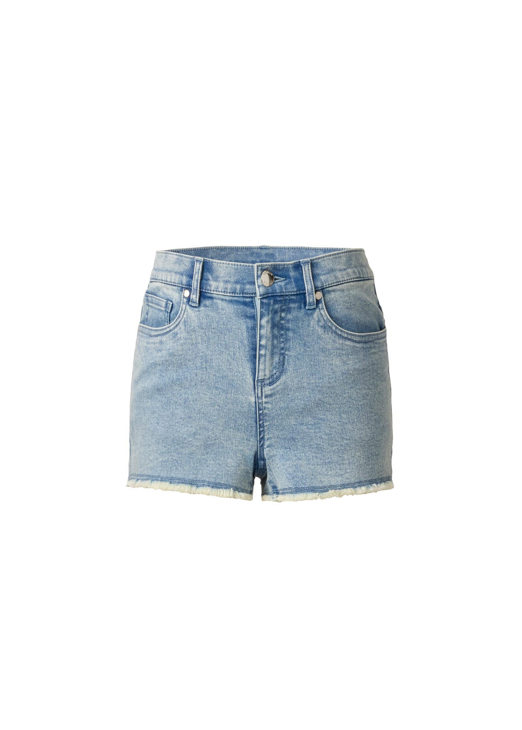 Jessica Cutoff Denim Shorts - Light Wash